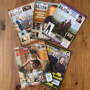 Totally British Magazines - 5 issues